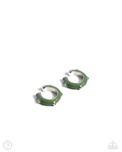 Load image into Gallery viewer, Coastal Color - Green earrings
