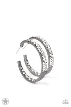 Load image into Gallery viewer, GLITZY By Association - Gunmetal earrings
