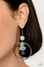 Load image into Gallery viewer, Geometric Glam - blue - earrings

Exclusive life of the party
