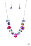Load image into Gallery viewer, Interstellar Ice - Pink - Life of the party Necklace
