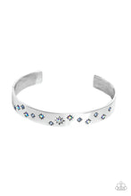Load image into Gallery viewer, Starburst Shimmer - blue -bracelet
