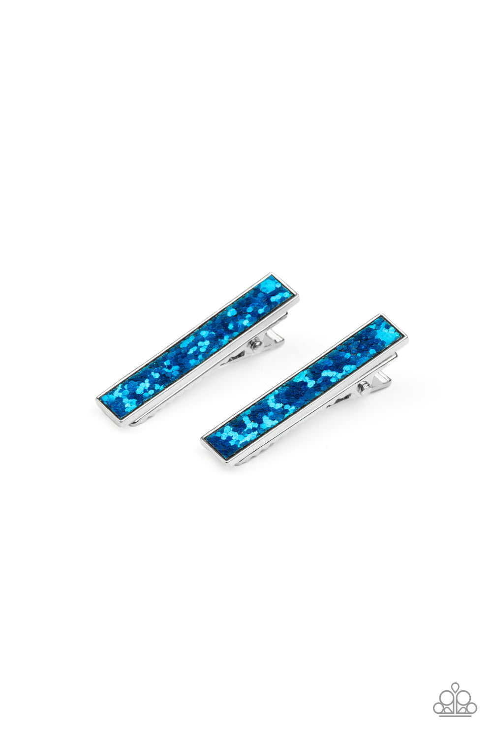 For All The World To SEQUIN - Blue hair accessories