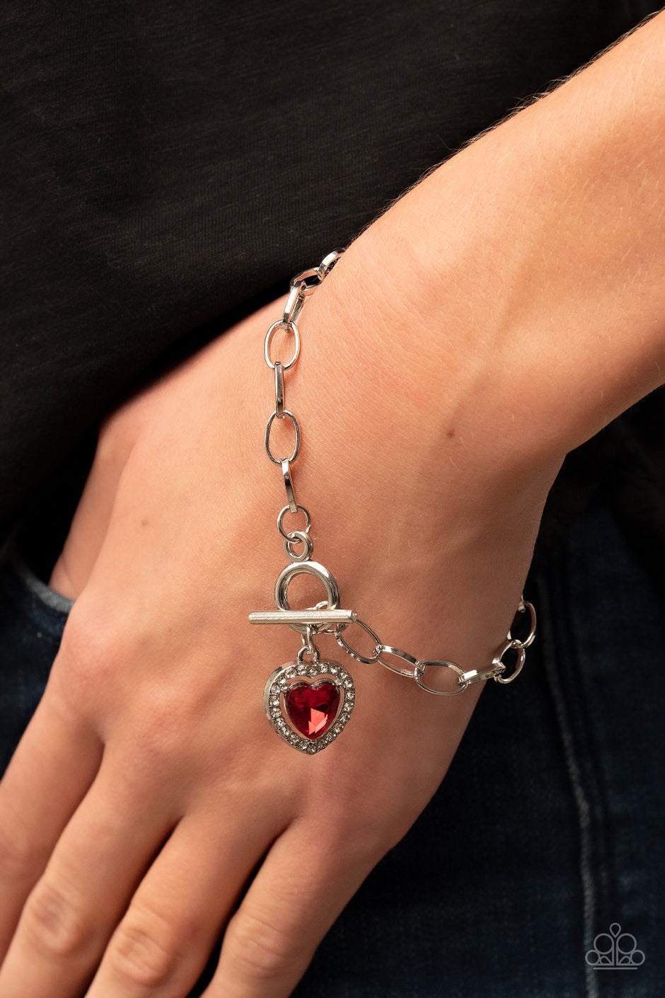 Till DAZZLE Do Us Part - Red Bracelet