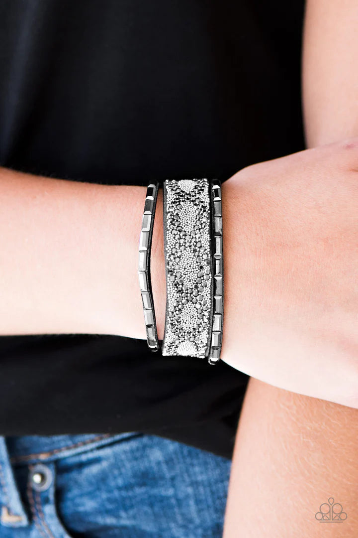 Put On Your Beast Face - Silver Bracelet