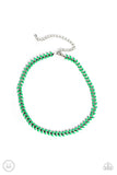 Load image into Gallery viewer, Grecian Grace - Green choker necklace
