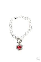 Load image into Gallery viewer, Till DAZZLE Do Us Part - Red Bracelet
